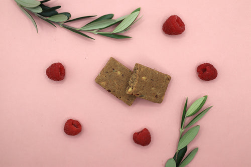Raspberry Protein & Fibre Bars
